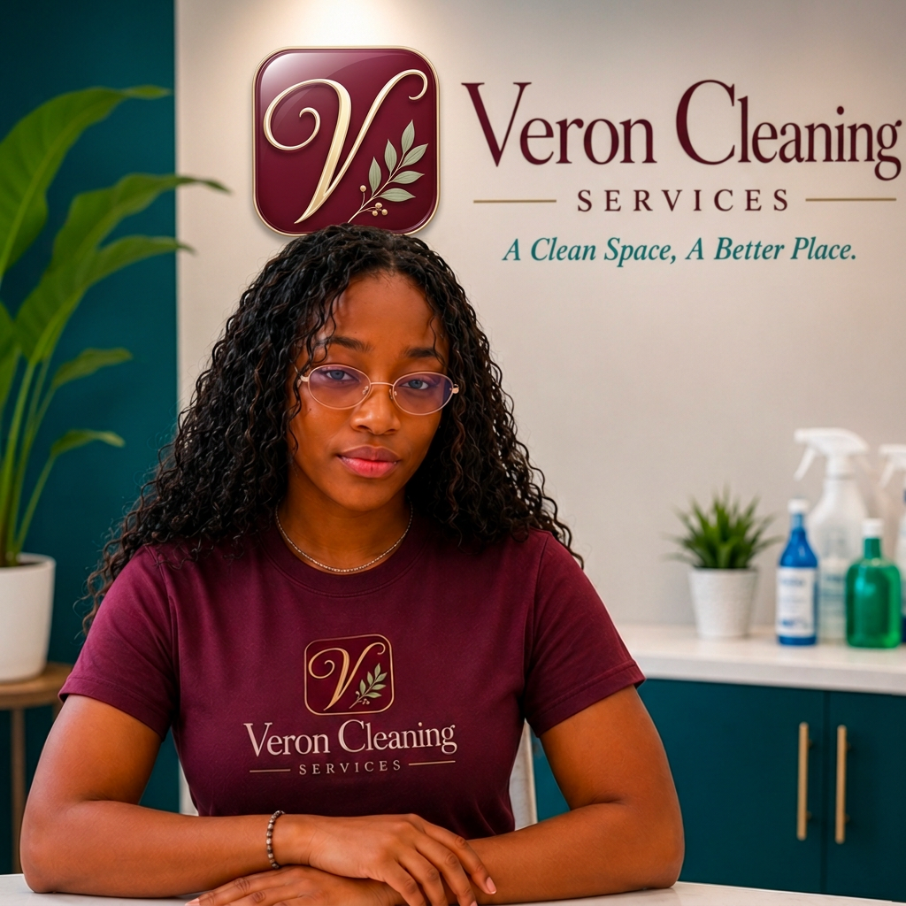 Veronica, Founder and CEO of Veron Cleaning Services